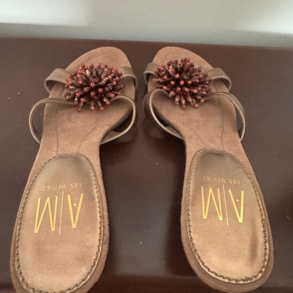 A/M Ladies beaded toe slides size 9 - Picture 5 of 5